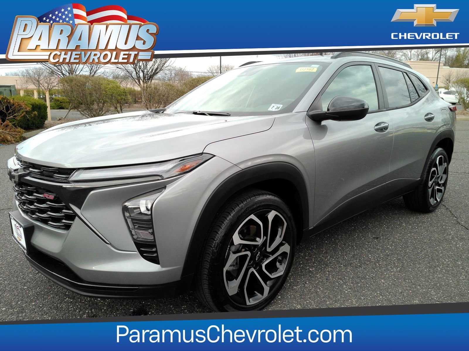 Sterling Gray Metallic 2024 Chevrolet Trax RS with 2RS FWD SUV / Crossover Front-Wheel Drive Automatic