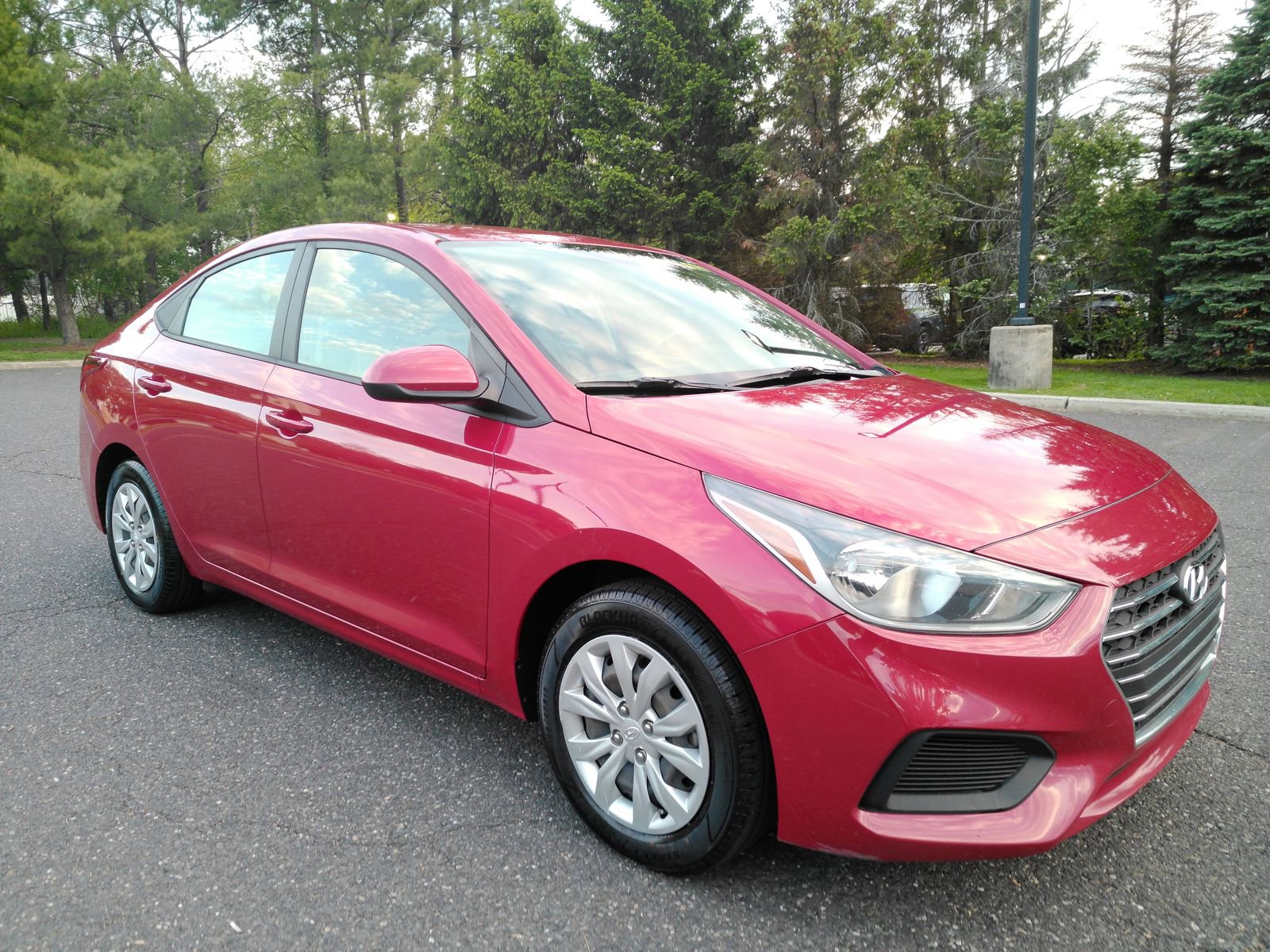 Used 2022 Hyundai Accent SE with VIN 3KPC24A65NE177899 for sale in Paramus, NJ