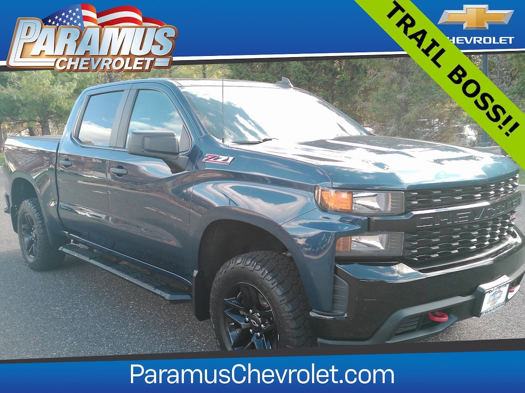 Used 2019 Chevrolet Silverado 1500 Custom Trail Boss Truck