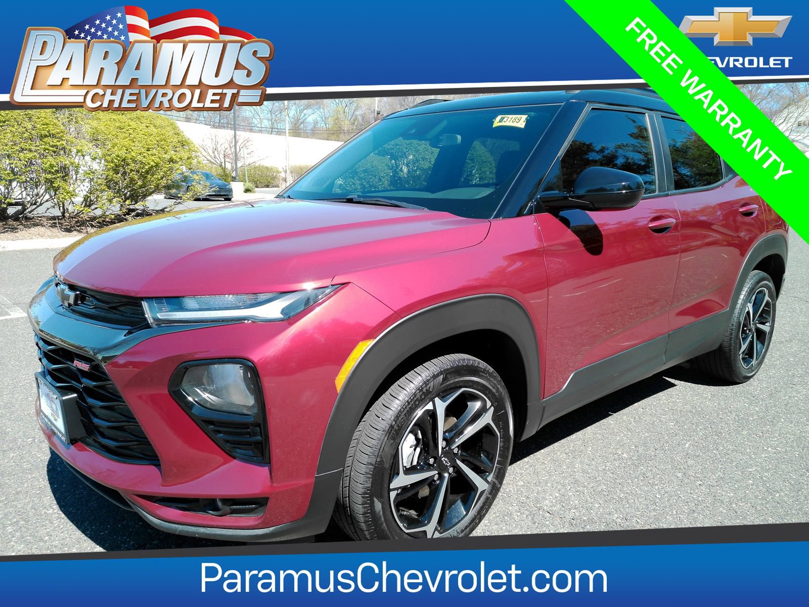 Red (Crimson Metallic) 2023 Chevrolet Trailblazer RS AWD SUV / Crossover Four-Wheel Drive 9-Speed Automatic