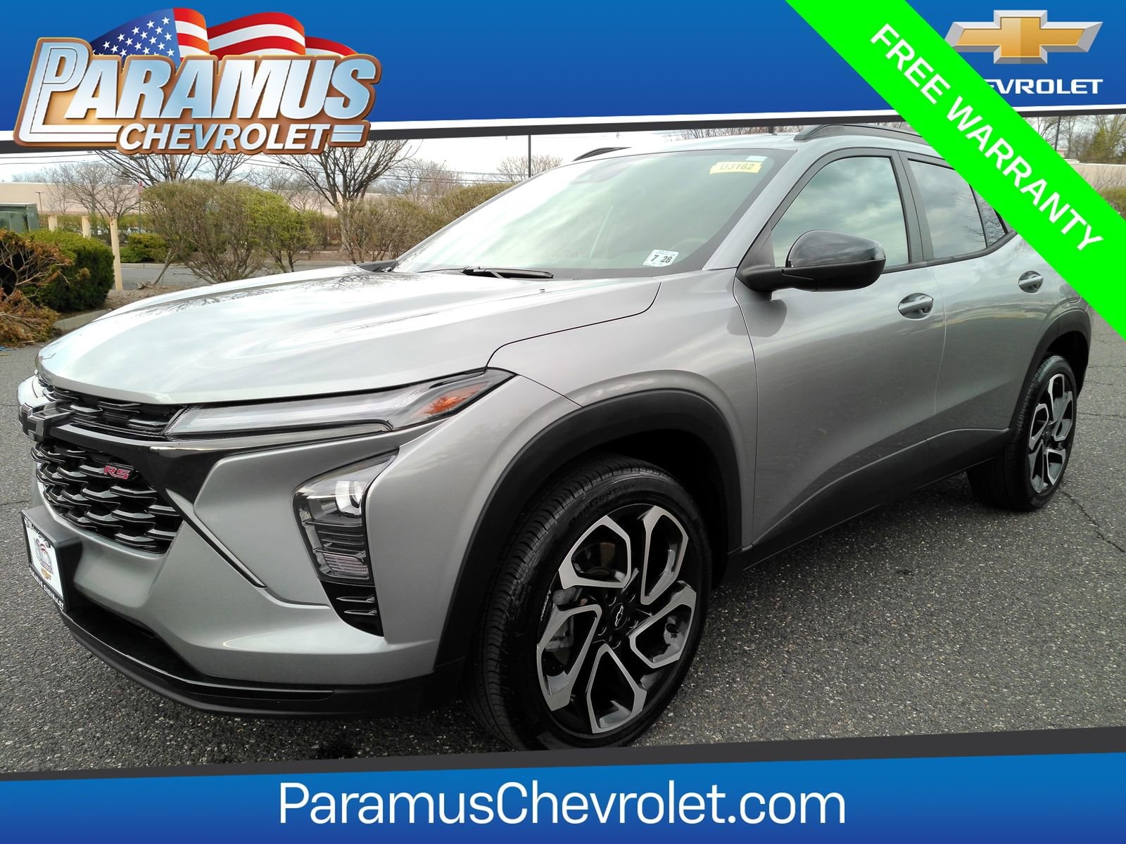 Sterling Gray Metallic 2024 Chevrolet Trax RS with 2RS FWD SUV / Crossover Front-Wheel Drive 6-Speed Automatic