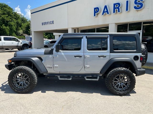 Used 2019 Jeep Wrangler Unlimited Sport S with VIN 1C4HJXDN2KW636515 for sale in Paris, AR