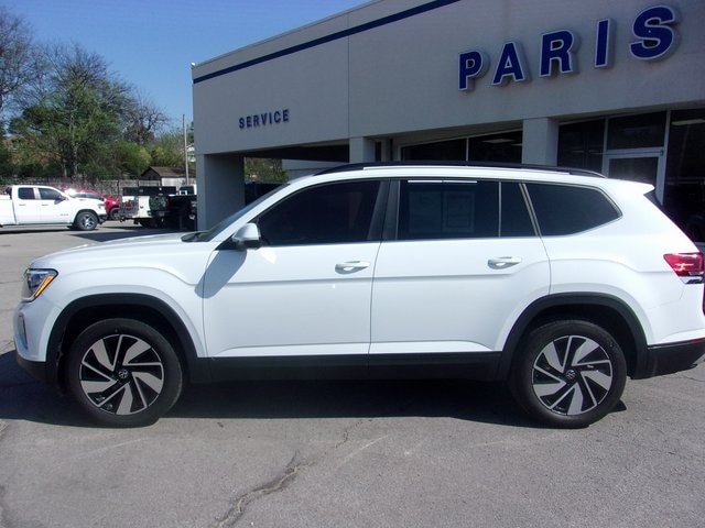 Used 2024 Volkswagen Atlas SE w/Tech with VIN 1V2WR2CA8RC533871 for sale in Paris, AR