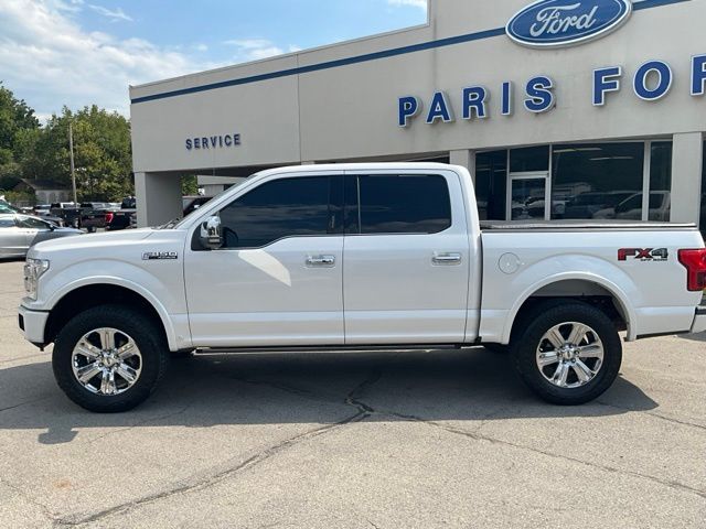 Used 2018 Ford F-150 Platinum with VIN 1FTEW1EG2JFA31247 for sale in Little Rock