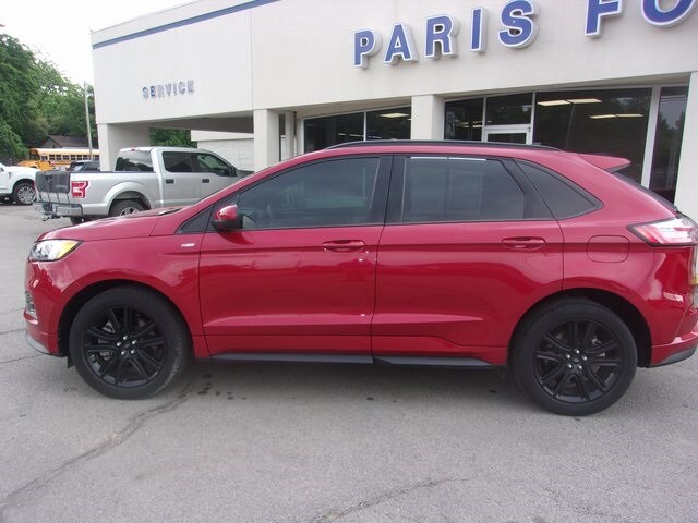 Used 2023 Ford Edge ST-Line with VIN 2FMPK4J9XPBA07250 for sale in Paris, AR