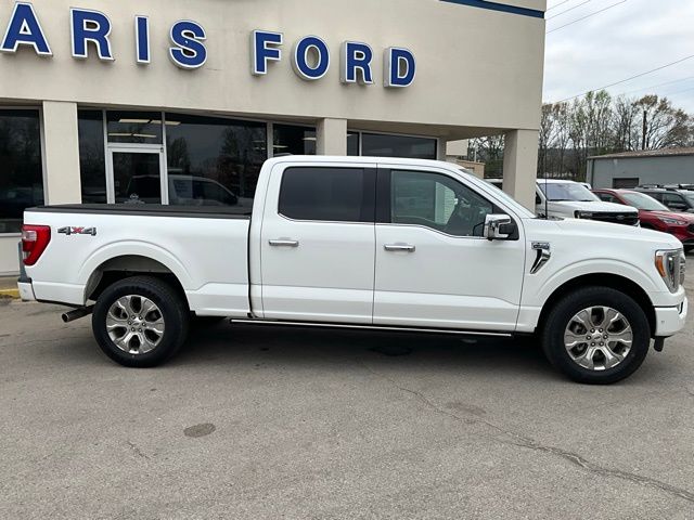 Used 2022 Ford F-150 Platinum with VIN 1FTFW1E55NFB08332 for sale in Little Rock