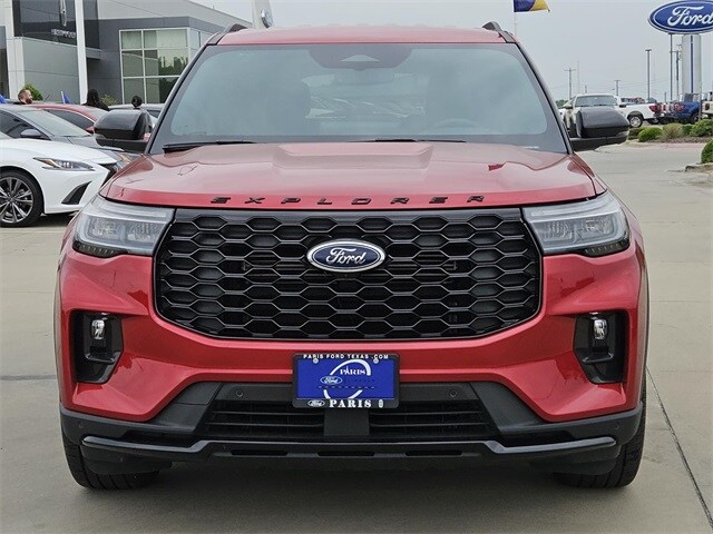 Certified 2025 Ford Explorer ST-LINE with VIN 1FMUK7KH8SGA39920 for sale in Paris, TX