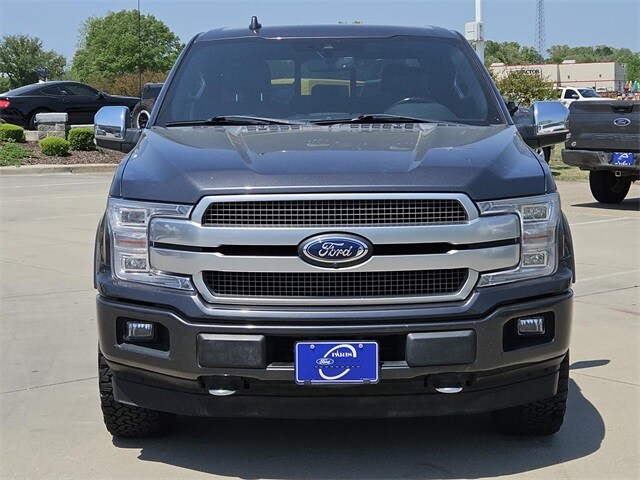 Used 2018 Ford F-150 Platinum with VIN 1FTEW1EG4JFA71507 for sale in Paris, TX