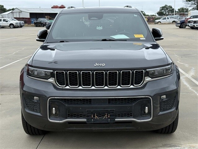 Used 2022 Jeep Grand Cherokee Overland with VIN 1C4RJHDG7N8544613 for sale in Paris, TX