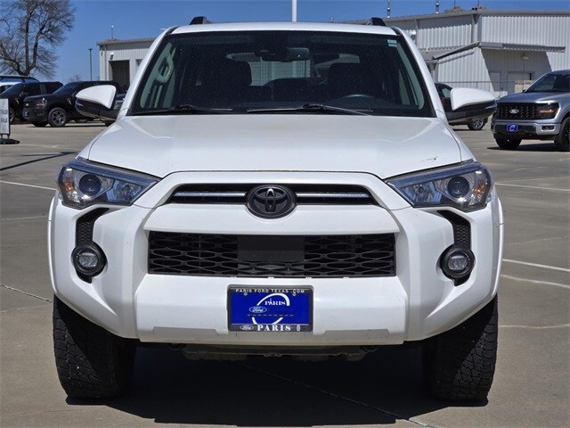 Used 2021 Toyota 4Runner SR5 Premium with VIN JTENU5JR2M5863794 for sale in Paris, TX