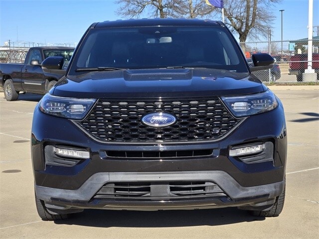 Certified 2021 Ford Explorer ST with VIN 1FM5K8GC0MGC27101 for sale in Paris, TX