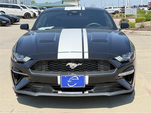 Certified 2022 Ford Mustang EcoBoost with VIN 1FA6P8TH0N5128308 for sale in Paris, TX