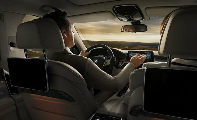 Interior of BMW 7 Series near Maywood Interior of BMW 7 Series near Maywood
