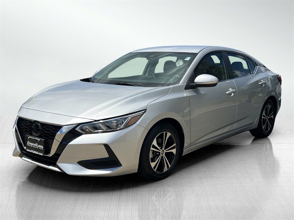 Used 2022 Nissan Sentra SV with VIN 3N1AB8CV1NY317886 for sale in Chambersburg, PA