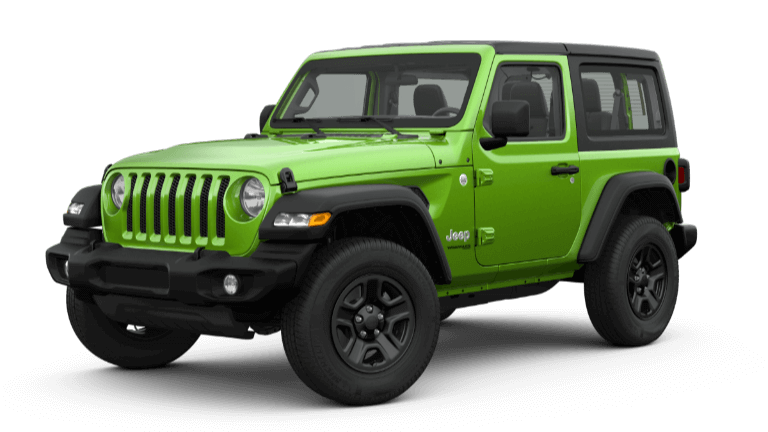 Green 2019 Jeep Wrangler