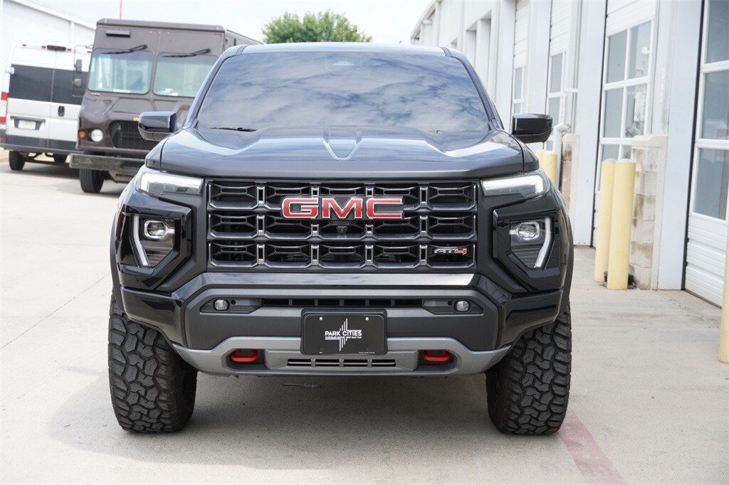 Used 2024 GMC Canyon AT4 with VIN 1GTP6DEK7R1113269 for sale in Dallas, TX