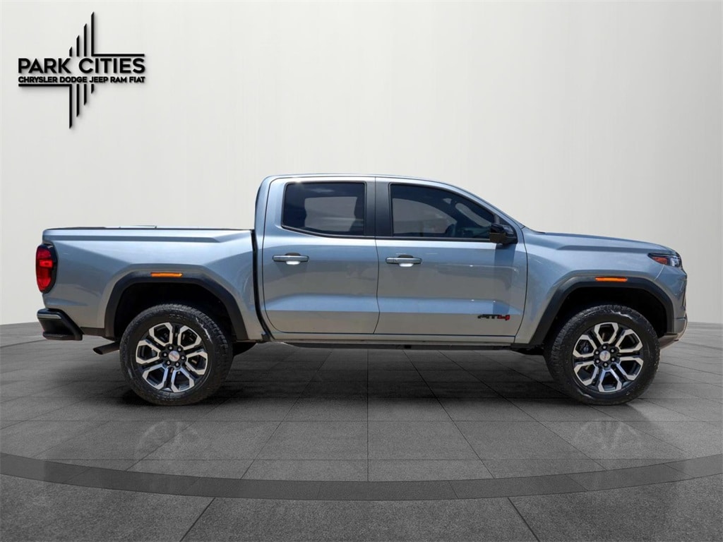 Used 2024 GMC Canyon AT4 with VIN 1GTP6DEK2R1139567 for sale in Dallas, TX