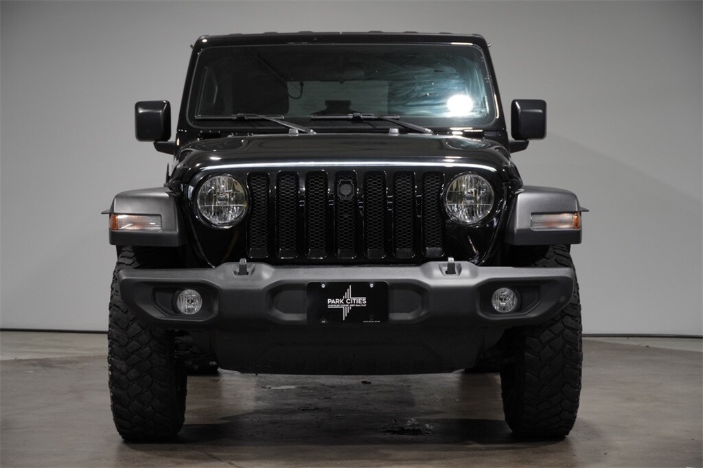 Used 2023 Jeep Wrangler 2-Door Sport with VIN 1C4GJXAN9PW543854 for sale in Dallas, TX