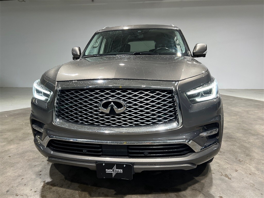 Used 2019 INFINITI QX80 Base with VIN JN8AZ2NF8K9687301 for sale in Dallas, TX