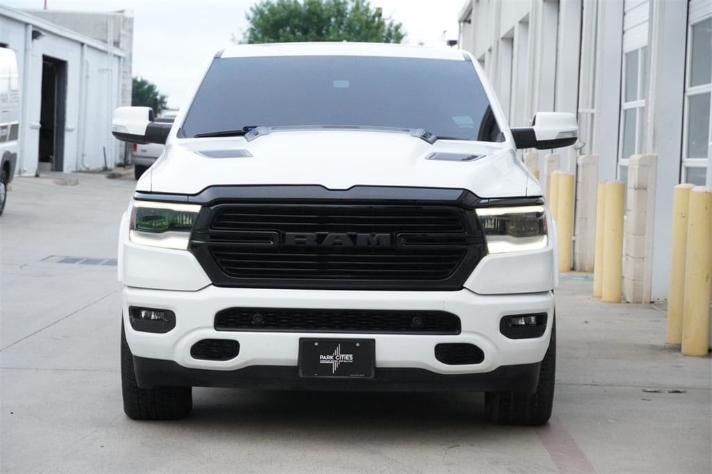 Used 2020 RAM Ram 1500 Pickup Laramie with VIN 1C6SRFJM8LN289811 for sale in Dallas, TX