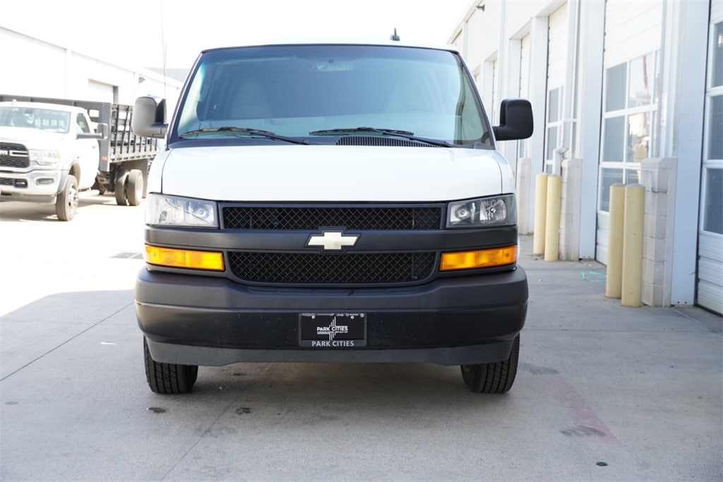 Used 2023 Chevrolet Express Cargo Work Van with VIN 1GCWGBFP4P1112147 for sale in Dallas, TX