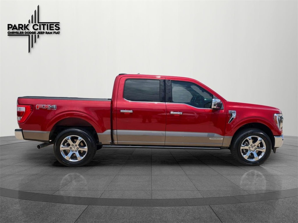 Used 2021 Ford F-150 King Ranch with VIN 1FTFW1ED7MFA77459 for sale in Dallas, TX
