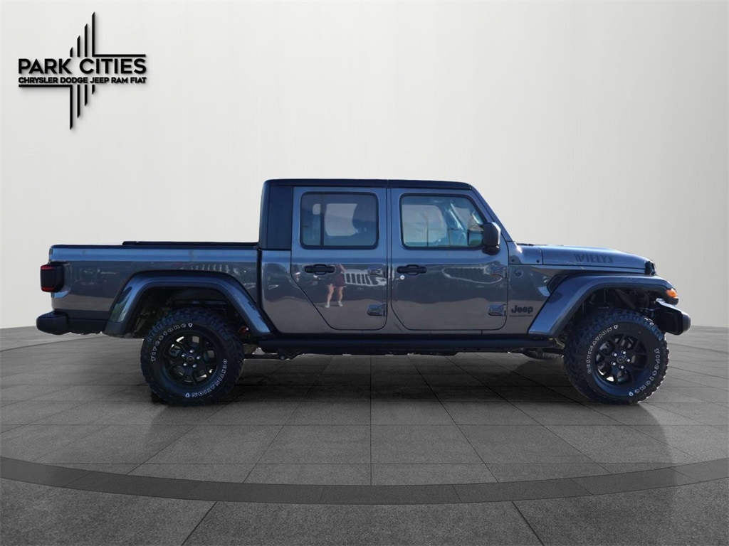Used 2024 Jeep Gladiator Willys with VIN 1C6HJTAG5RL100983 for sale in Dallas, TX
