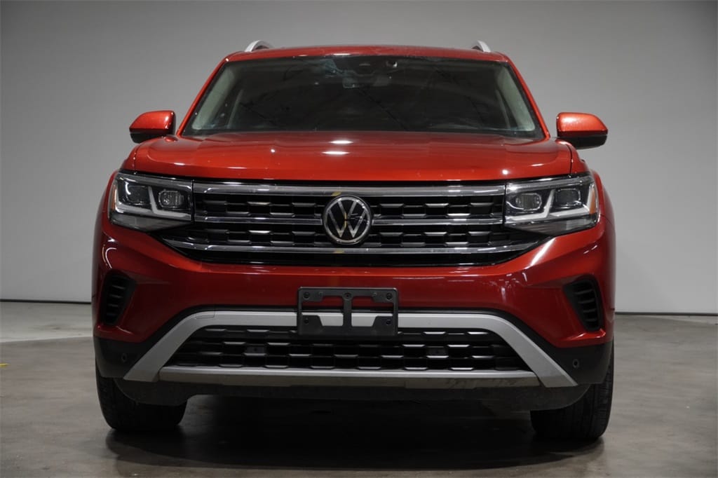 Used 2021 Volkswagen Atlas SEL with VIN 1V2ER2CA2MC520909 for sale in Dallas, TX