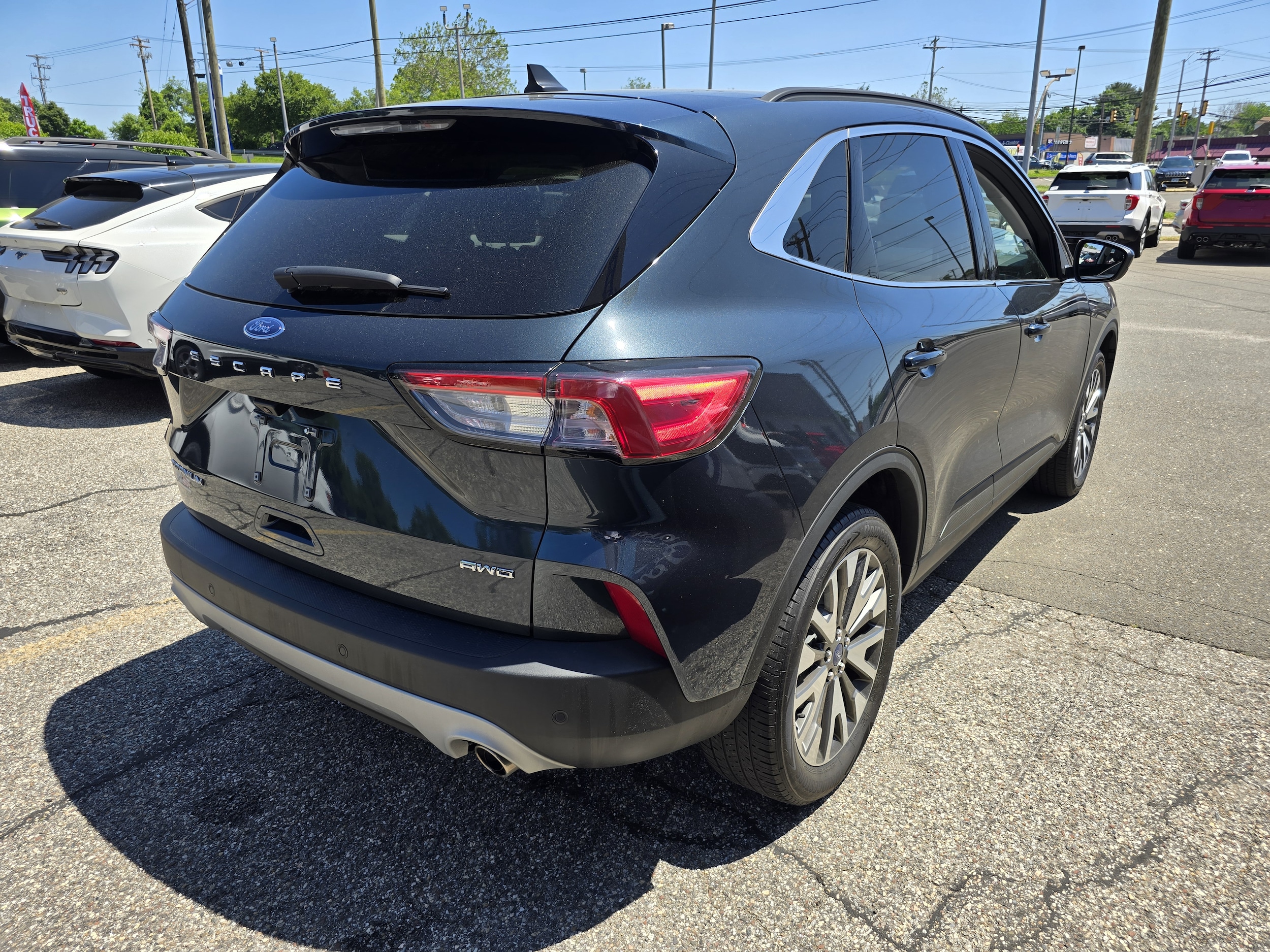 Certified 2022 Ford Escape Titanium with VIN 1FMCU9J98NUB26945 for sale in Bridgeport, CT