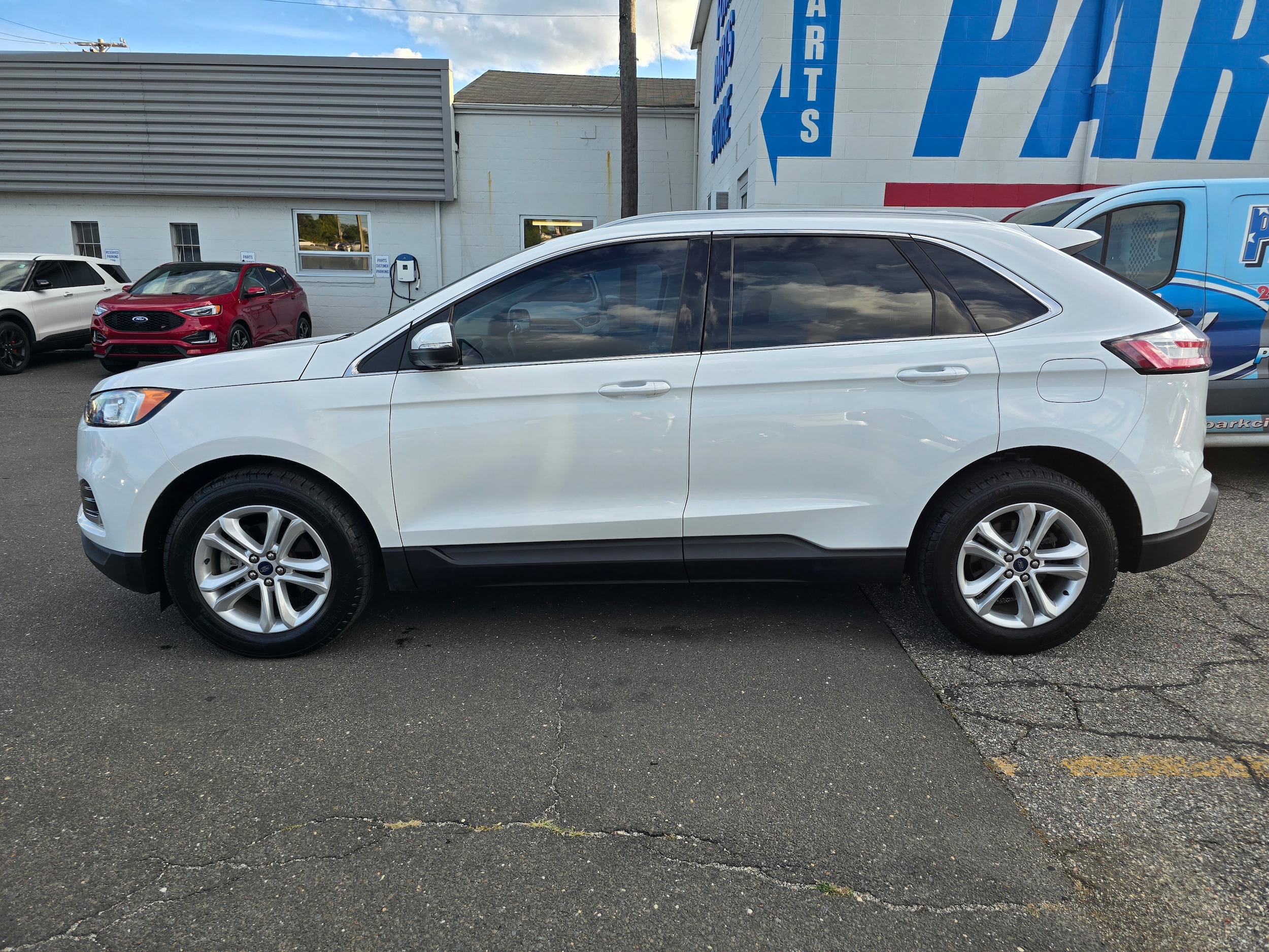 Used 2020 Ford Edge SEL with VIN 2FMPK3J98LBA61361 for sale in Bridgeport, CT
