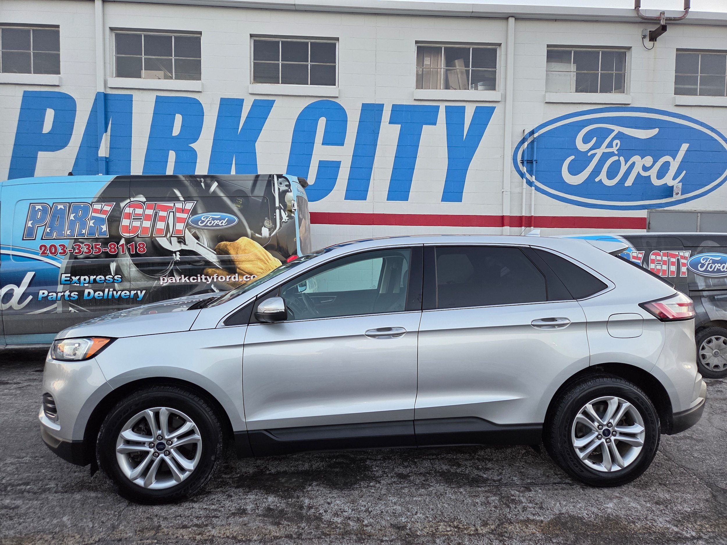 Certified 2019 Ford Edge SEL with VIN 2FMPK4J92KBB18948 for sale in Bridgeport, CT