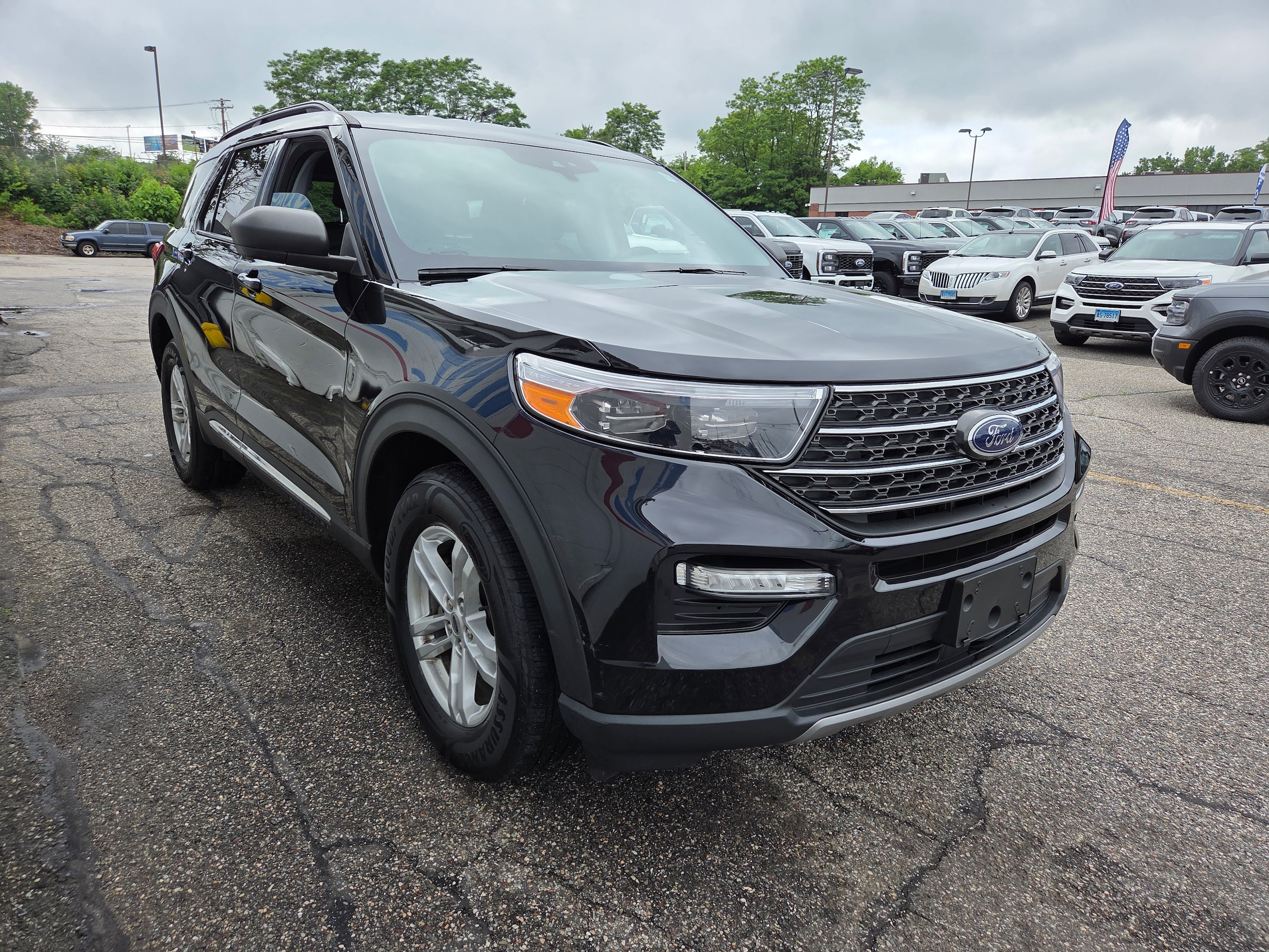 Certified 2022 Ford Explorer XLT with VIN 1FMSK8DH4NGA68667 for sale in Bridgeport, CT