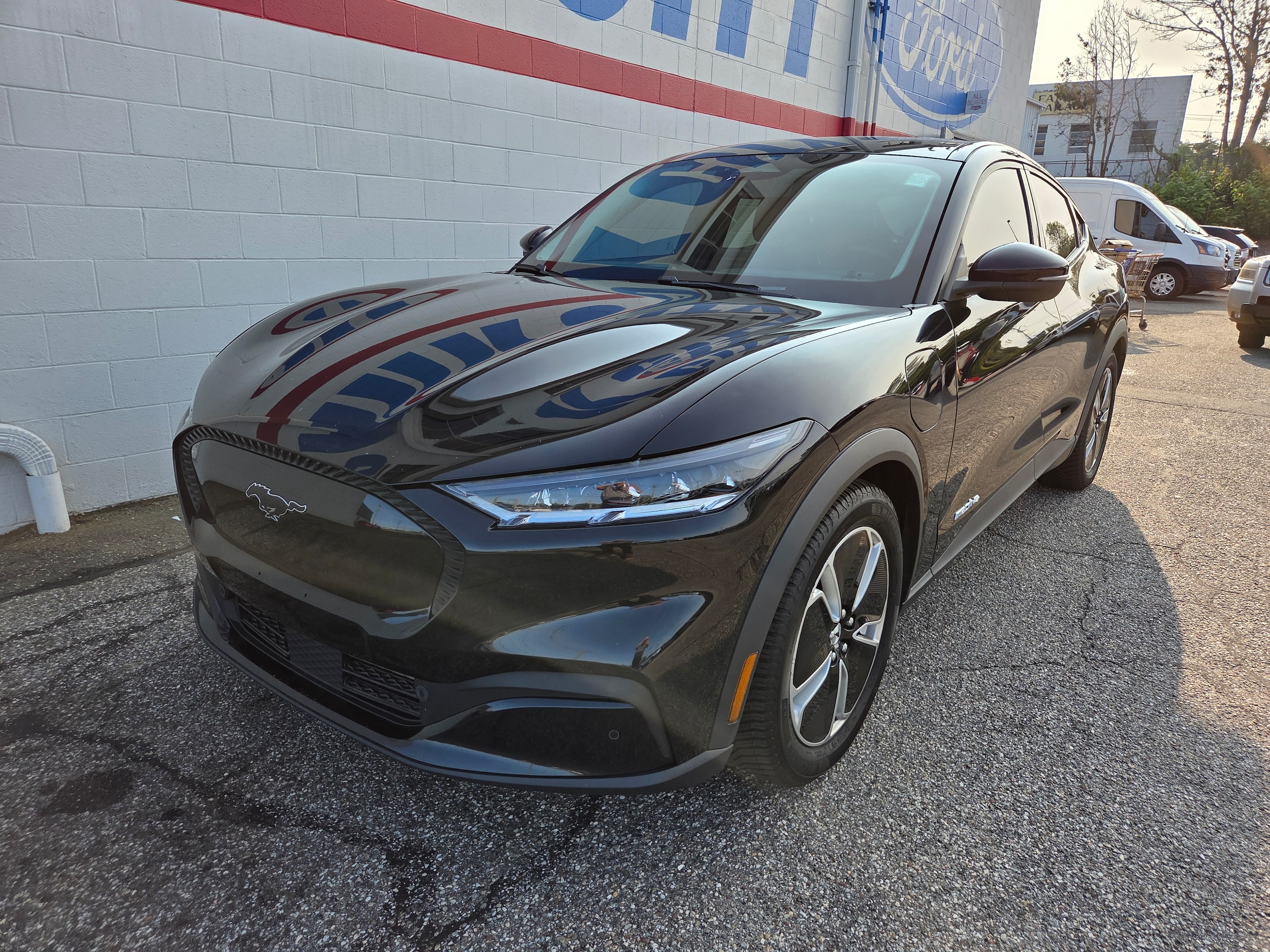 Certified 2021 Ford Mustang Mach-E Select AWD with VIN 3FMTK1SSXMMA19259 for sale in Bridgeport, CT