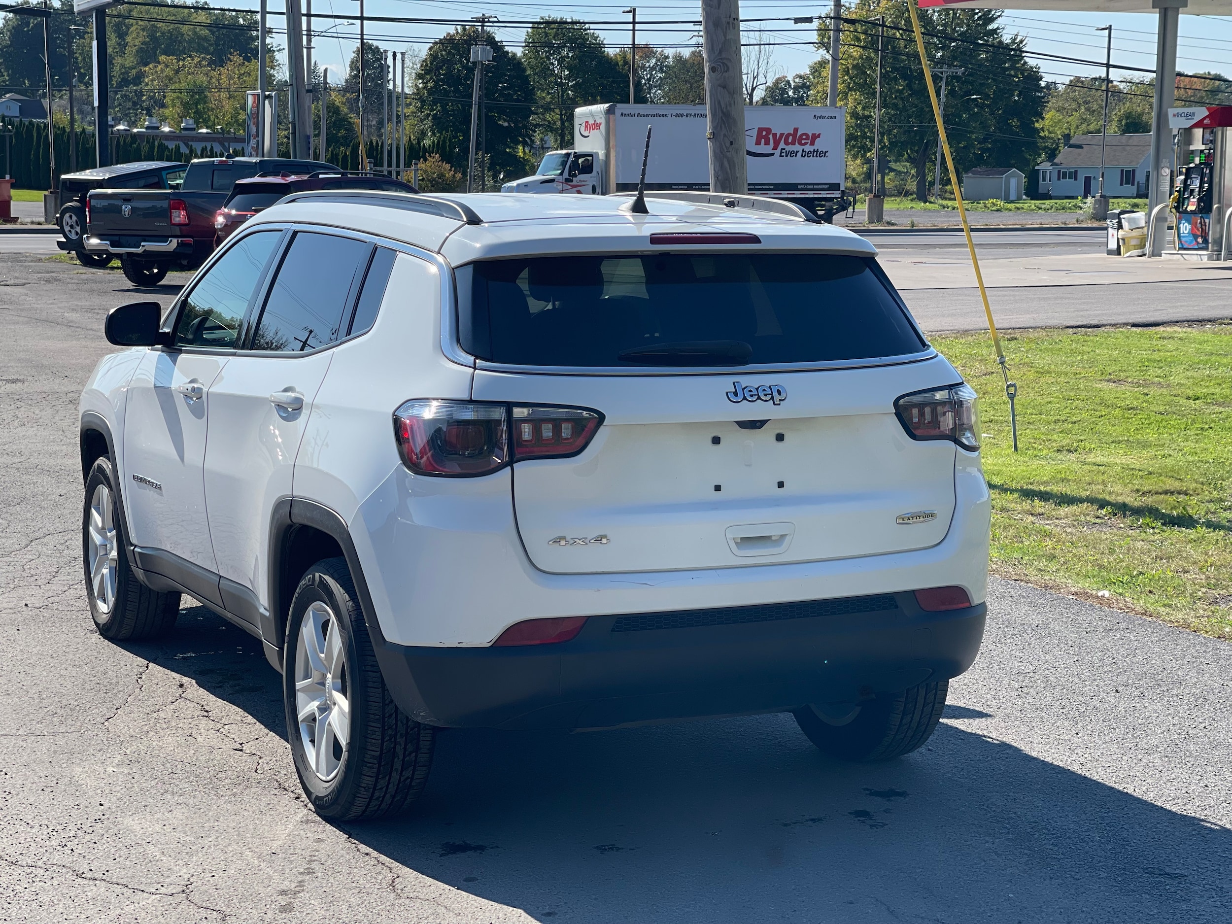 Used 2022 Jeep Compass Latitude with VIN 3C4NJDBB1NT115466 for sale in Fulton, NY