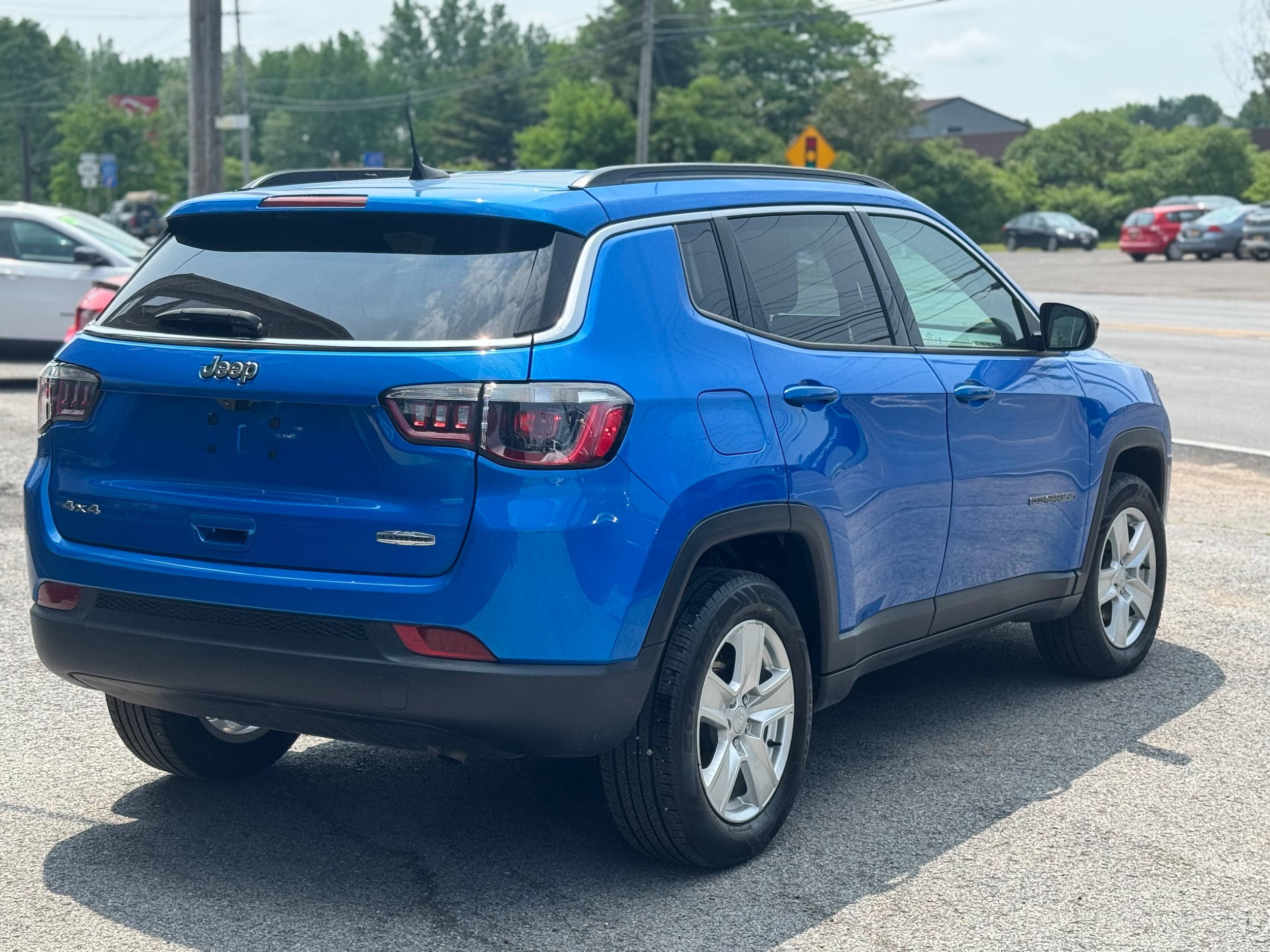 Used 2022 Jeep Compass Latitude with VIN 3C4NJDBB9NT189296 for sale in Fulton, NY