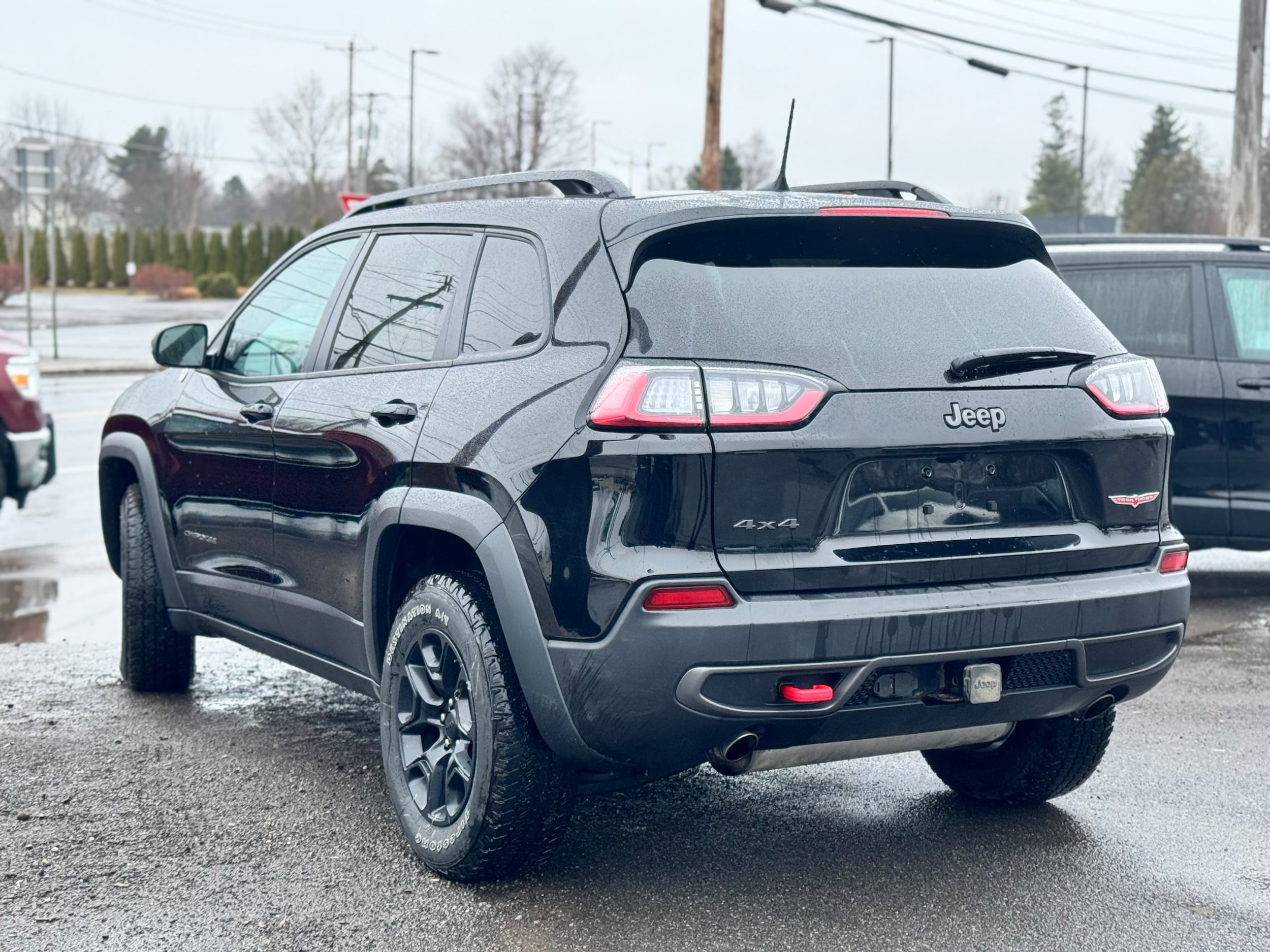 Used 2022 Jeep Cherokee Trailhawk with VIN 1C4PJMBX4ND511868 for sale in Fulton, NY