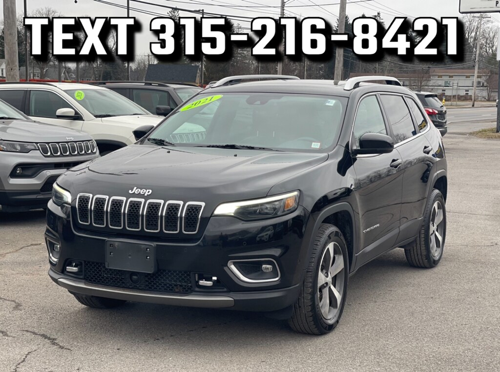 Used 2021 Jeep Cherokee Limited For Sale Fulton NY Stock U3927