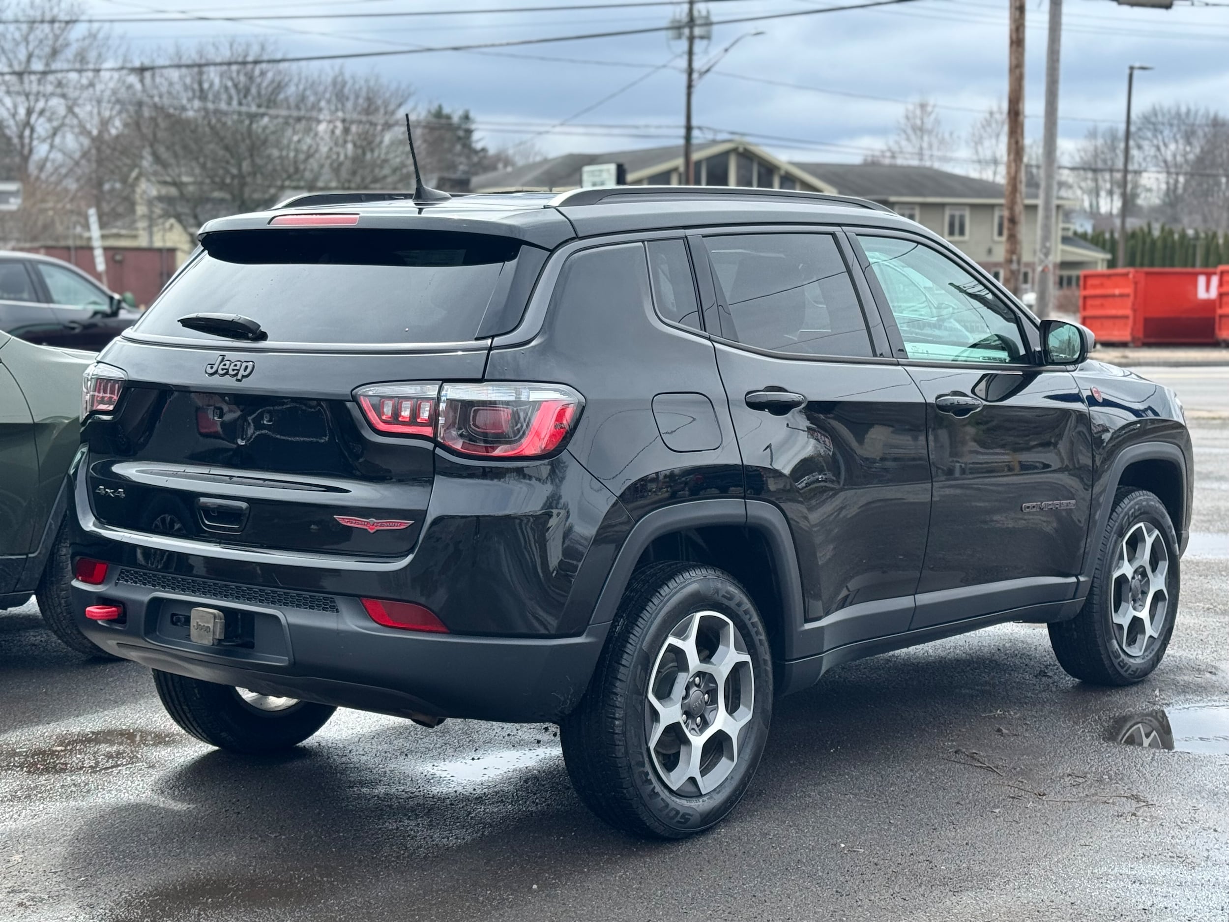 Used 2022 Jeep Compass Trailhawk with VIN 3C4NJDDB8NT173376 for sale in Fulton, NY