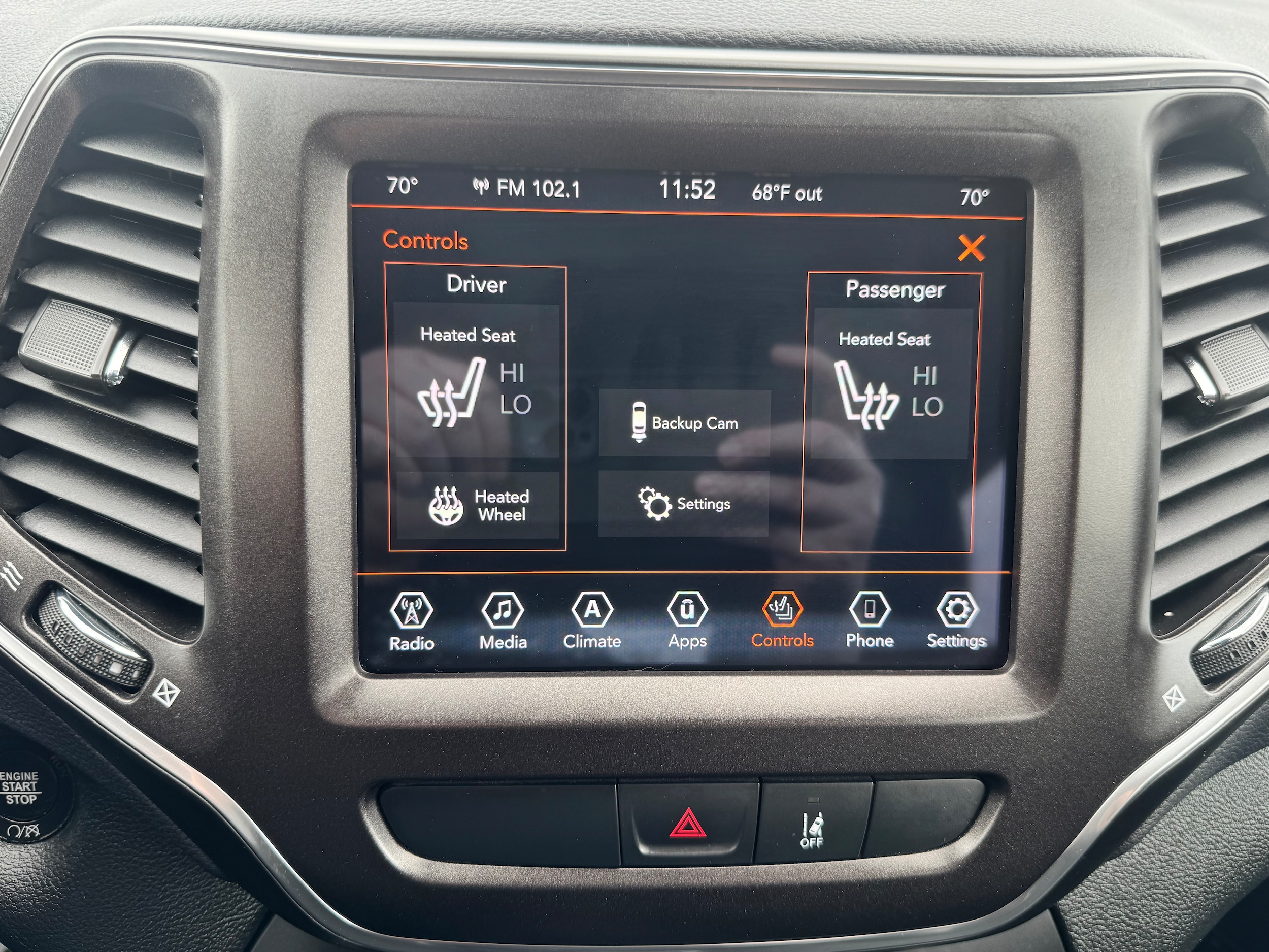 Used 2022 Jeep Cherokee Trailhawk with VIN 1C4PJMBX6ND511869 for sale in Fulton, NY