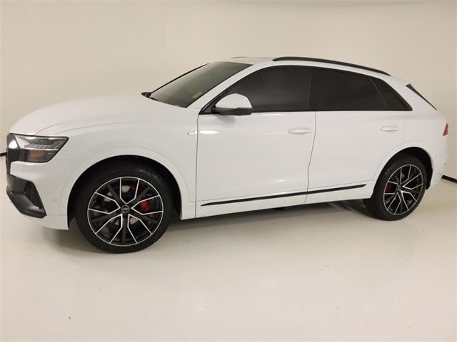 Used 2021 Audi Q8 Premium Plus with VIN WA1EVAF16MD015088 for sale in Little Rock, AR