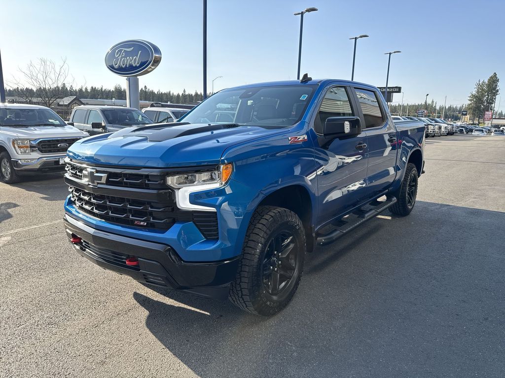 Used 2022 Chevrolet Silverado 1500 LT Trail Boss with VIN 3GCUDFEL5NG631468 for sale in Coeur D Alene, ID