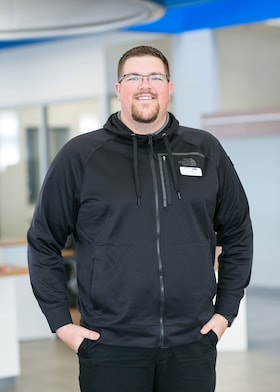 Staff member Cole Patterson from 7c2d97dfeaaf