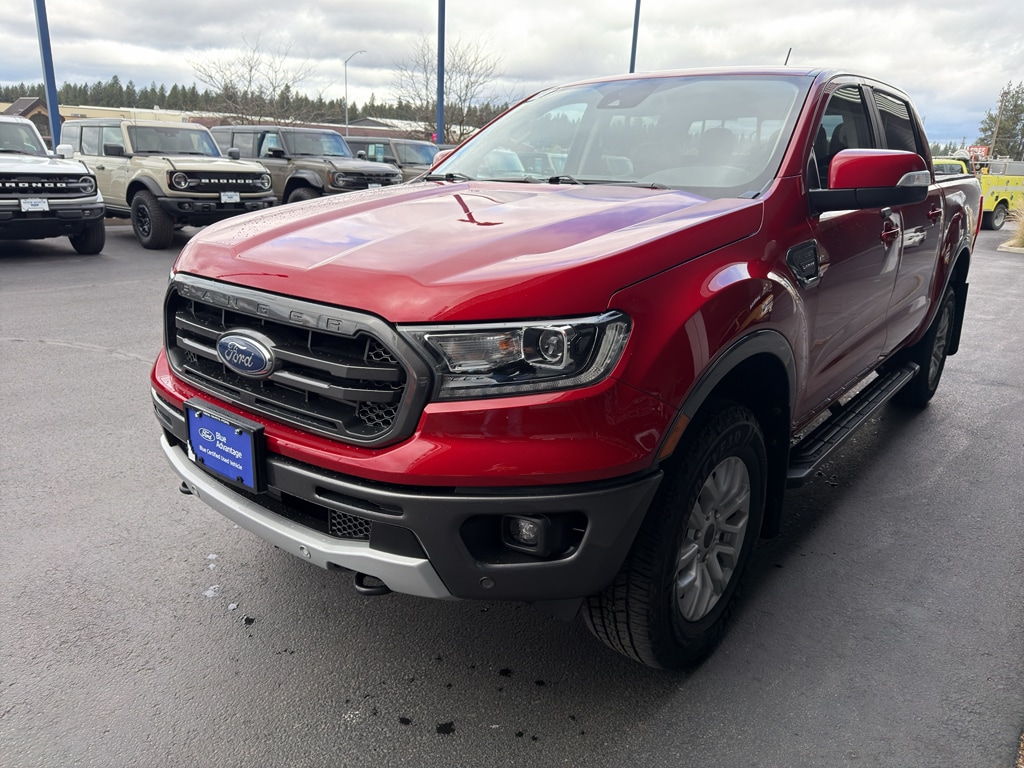 Certified 2020 Ford Ranger Lariat CREW CAB SHORT BED TRUCK