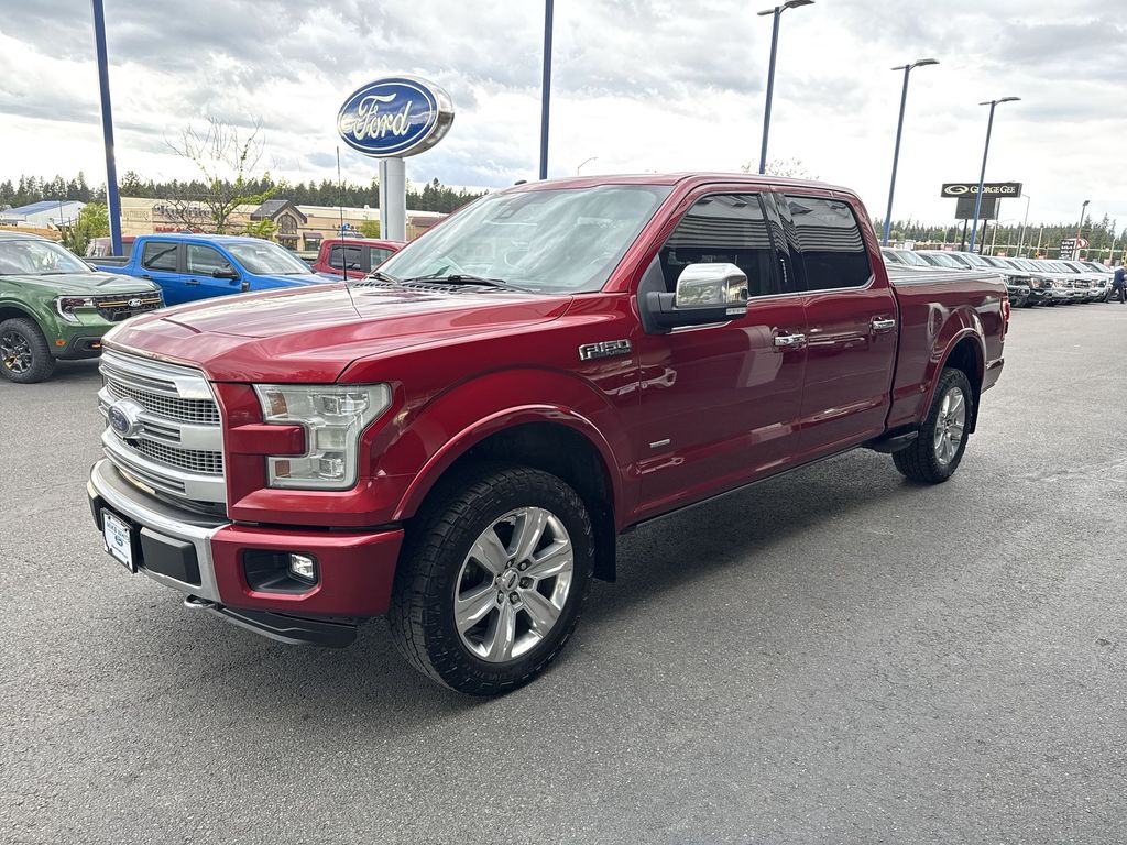 Used 2016 Ford F-150 Platinum with VIN 1FTFW1EG4GFA47530 for sale in Coeur D Alene, ID