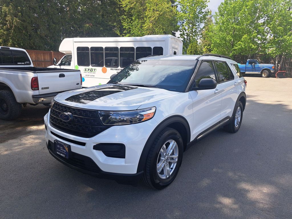 Certified 2022 Ford Explorer XLT with VIN 1FMSK8DH7NGB66852 for sale in Coeur D Alene, ID