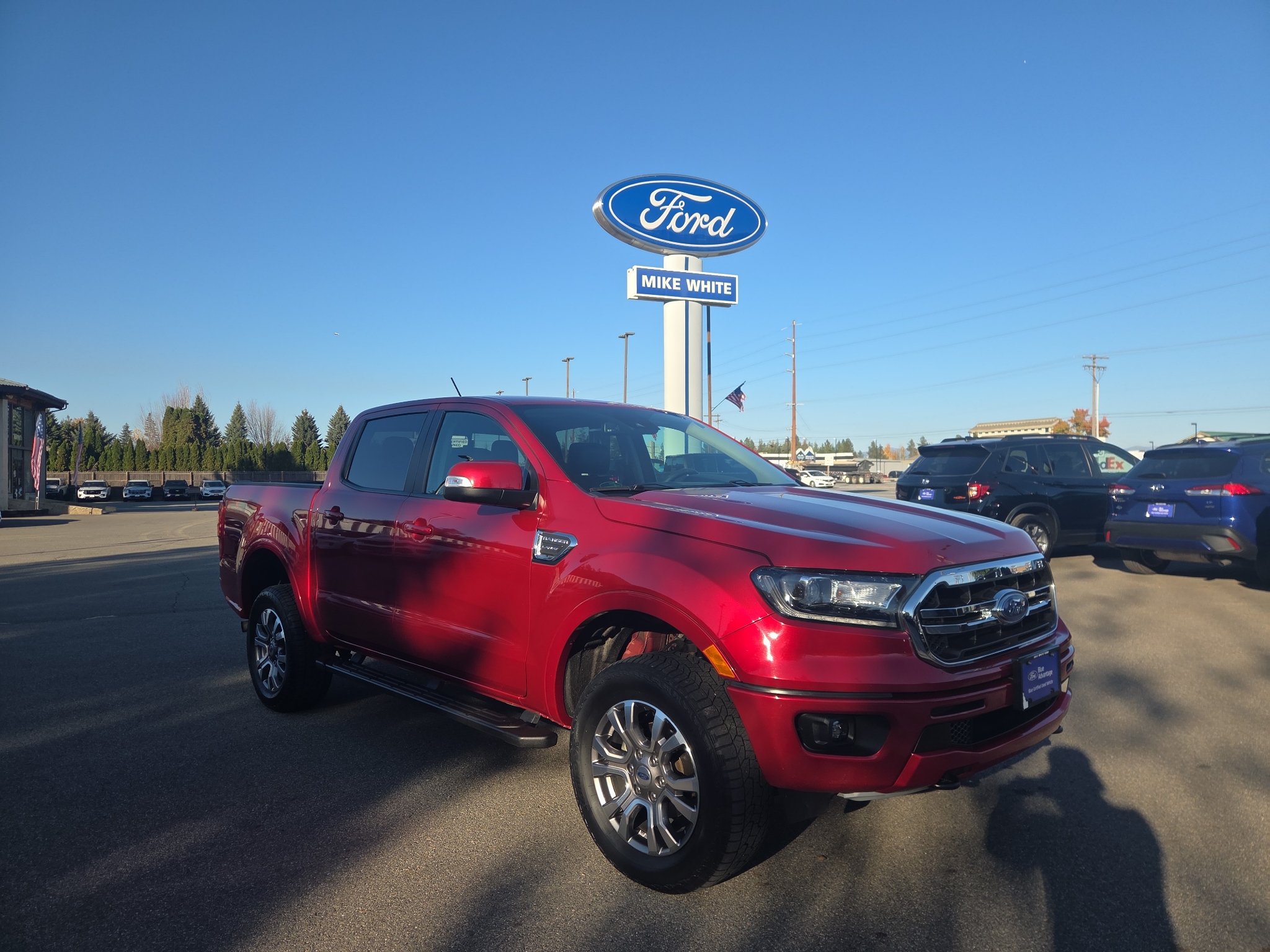 Used 2021 Ford Ranger Lariat Crew Cab Short Bed Truck