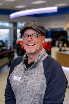 Staff member Gary Bower from a74fd79192b4