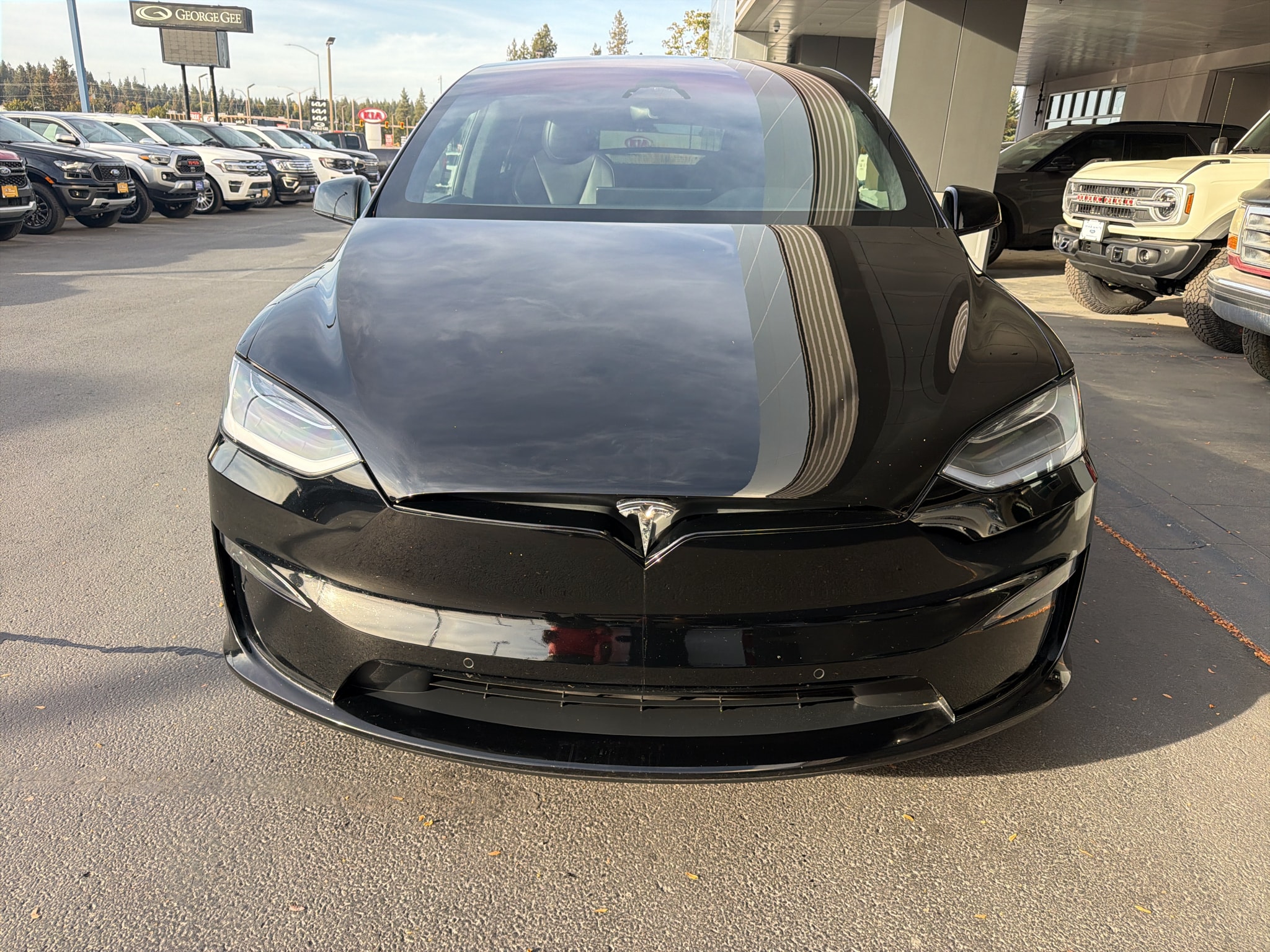 Used 2022 Tesla Model X Long Range with VIN 7SAXCBE5XNF362855 for sale in Ponderay, ID