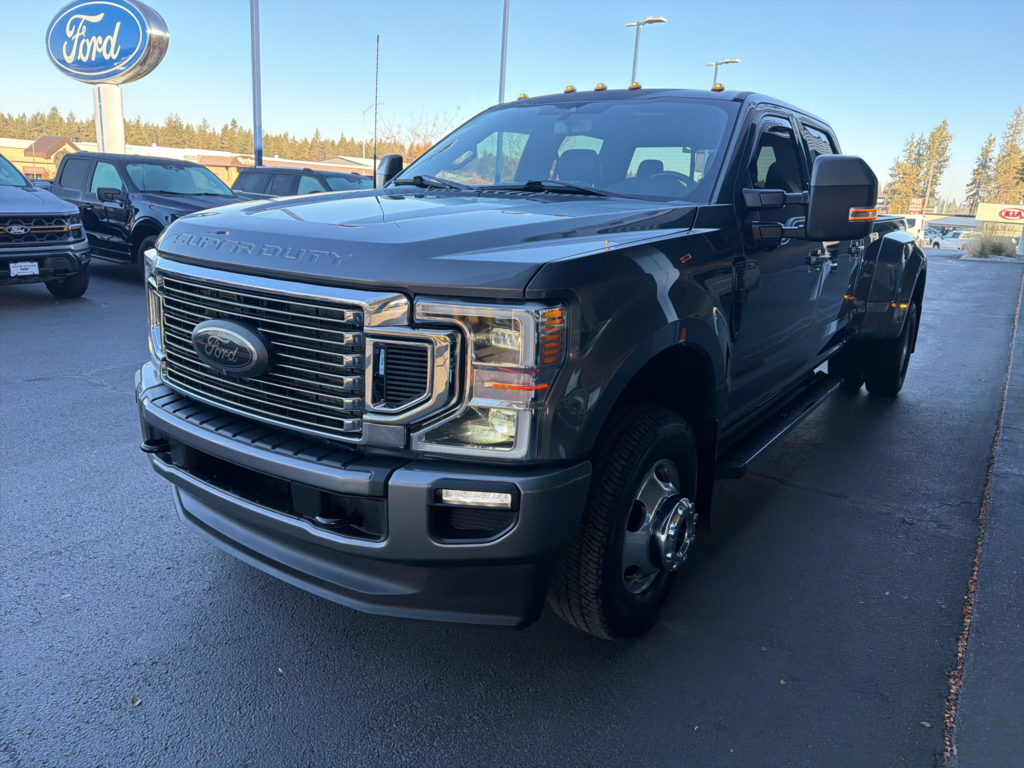 Used 2022 Ford F-350 Lariat Super Duty Crew Cab Long Bed Truck
