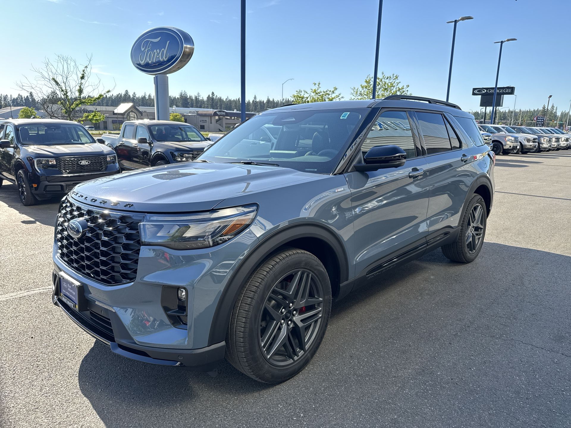 Certified 2025 Ford Explorer ST-LINE with VIN 1FMUK8KH4SGB99525 for sale in Coeur D Alene, ID